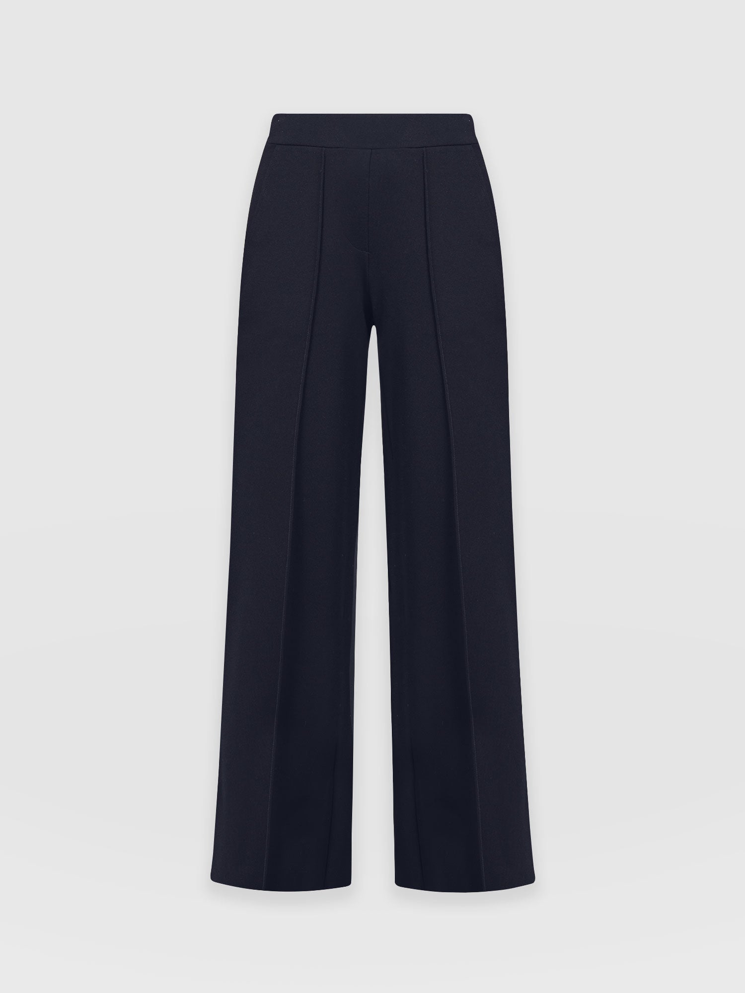 Cabo Grey Straight Leg High Waisted Tailored Pant – Beginning Boutique US